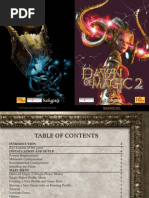 Manual Dawn of Magic 2