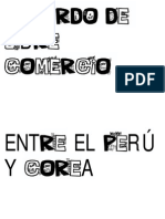 Acuerdo de Libre Comercio Entre El Perú y Corea