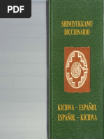 Diccionario Kichwa Castellano Alki | PDF