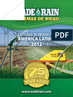 Catalogo Wade Rain America Latina 2012