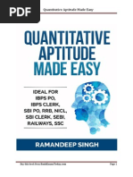 Quantiatative Aptitude Sample