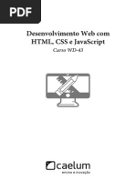 Caelum HTML Css Javascript Php