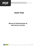 Manual de Implementacao Do Web Service SIGEPWEB e Logistica Reversa