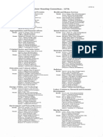 127th Legislature Committee List PDF