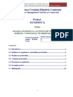 Proiect Statistica