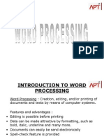 Word Processing