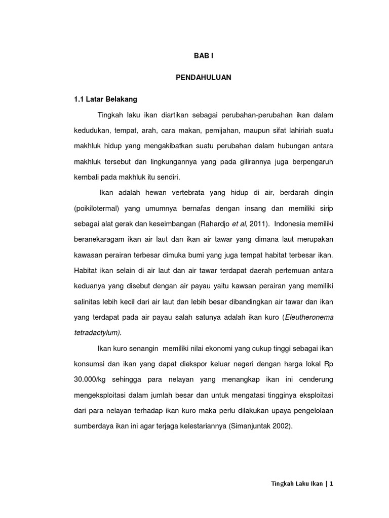 Jenis Ikan 1 Ikan Kurisi Nemiterus Spp Nama Daerah Natuna Ciri Ciri Pdf Download Gratis