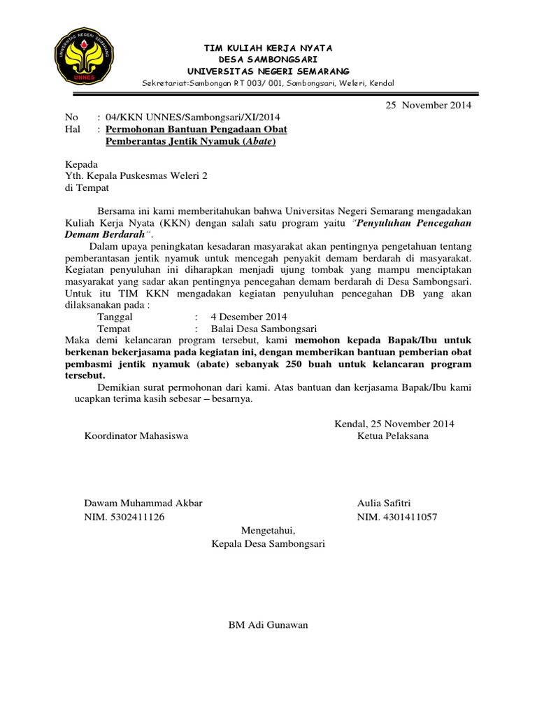Contoh Surat Vaksin - Homecare24