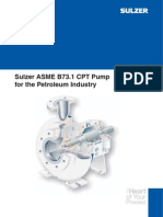 SulzerASME B73 CPT Pump ForThePetroleumIndustry E00599 PDF