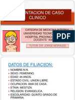 Presentacion de Caso Clinico Urticaria