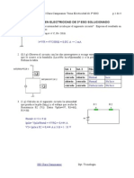 3º ESO Examen de Electricidad Solucionado