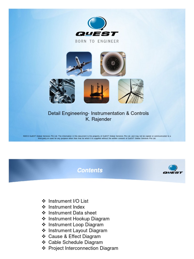 Controls Instrumentation Detail Engineering | PDF