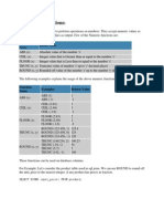 SQL Functions in Dbms