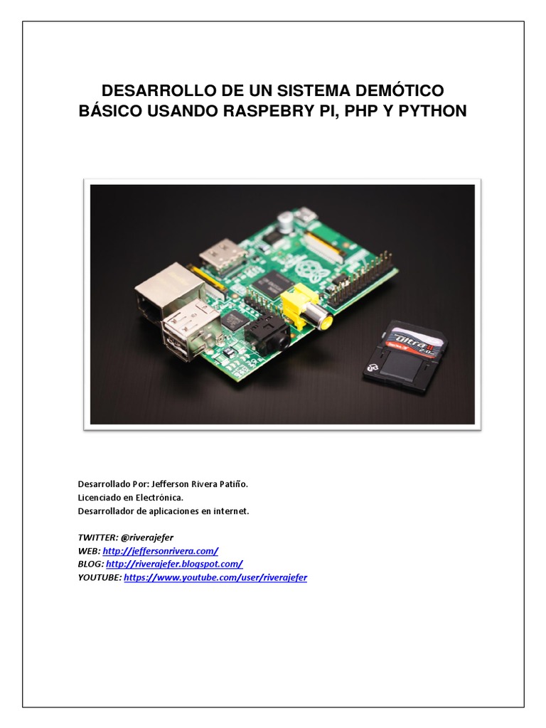 Proyecto Raspberry Pi | PDF | Raspberry Pi | Servidor web