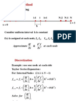 Numerical Method: Finite Differencing
