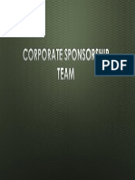 Corporate Sponsorship