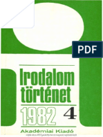 Irodalomtörténet 1982/4