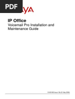 - Voicemail Pro Installation