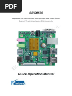 SBC8530 Quick User Manual