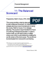 Balanced Scorecard Concepts