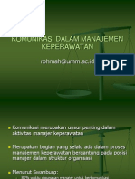 Komunikasi Dalam Manajemen