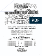 Standard Graded Course of Studies For The Pianoforte Grade 10