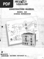 Eico 324 Construction Manual