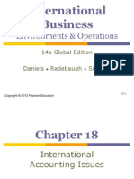 International Business: Environments & Operations