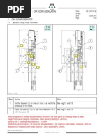 Wittur Car Mechanism Fixing On Car Front Panel