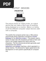 Output Devices: Printer