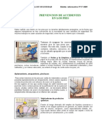 Prevencion de Accidentes en Los Pies