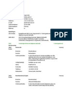 Curriculum Vitae Joep Smits Personalia: 2015 Cambridge Advanced (Diploma Behaald) S-Hertogenbosch