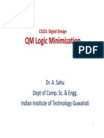 QM Logic Minimization QM Logic Minimization