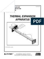 Compact Thermal Expansion Apparatus Manual TD 8578