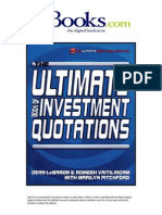 The Ultimate Book of Investment Quotations