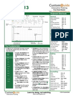 Excel 2013 Cheat Sheet