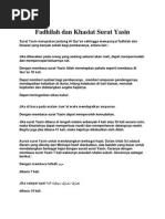 Download amalann surat yasindocx by Bayu Wisnu Aji SN250944961 doc pdf