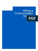 Writing A Communication Strategy GCS Guide