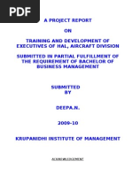 Download Training and Development in HAL by yoganthmurthy SN25095130 doc pdf