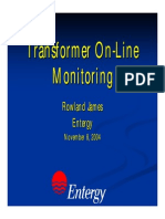 Tansformer Online Monitoring