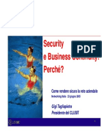 Security e Business