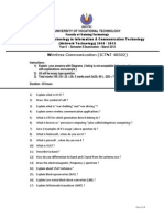 Wireless Communication (ICTNT 40502) : University of Vocational Technology