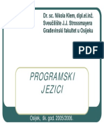 Programski Jezici PDF