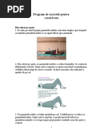 Coxartroza Exercitii Si Imagini PDF