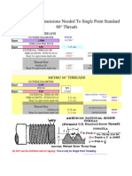 3 Threadingsinglepoint60andacme