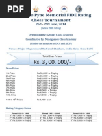 1400311030 Ishan Bose Pyne Chess Tournament