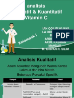 Analisis Vitamin C