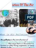 The Pollution of The Air