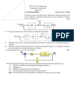 ME 461 Control Engineering Assignment 1