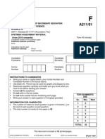 General Certificate of Secondary Education Twenty First